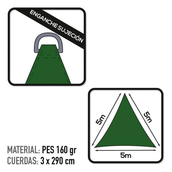 Vela sombra ao ar livre | Distria 