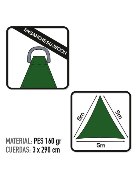 Vela sombra ao ar livre | Distria 