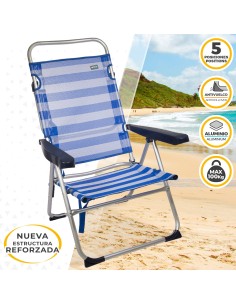 Cadeira dobrável alta multiposição | Distria 2