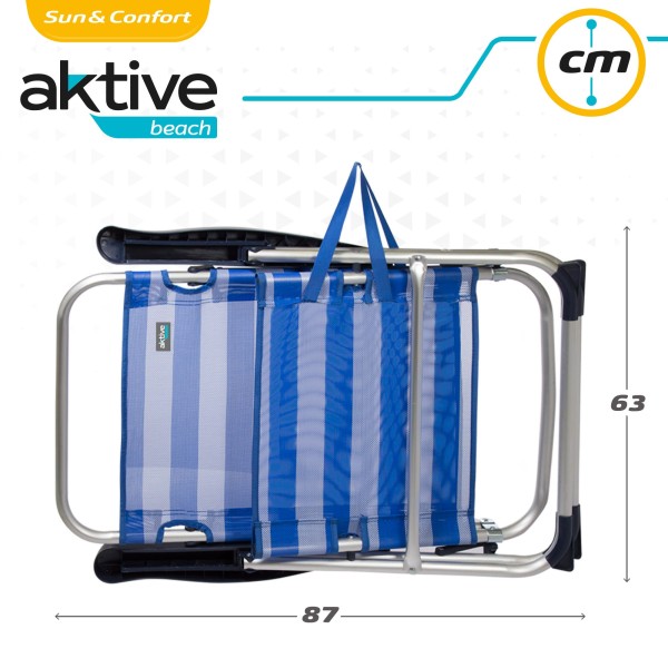 Cadeira dobrável alta multiposição | Distria