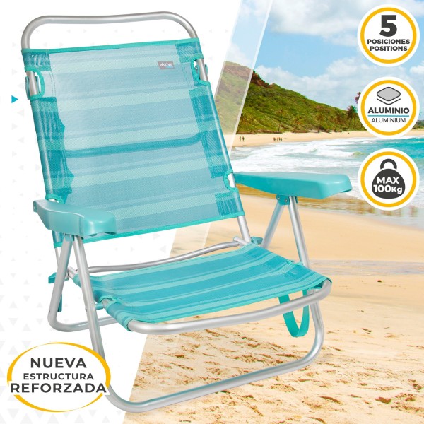 Cadeira dobrável multiposições | Distria