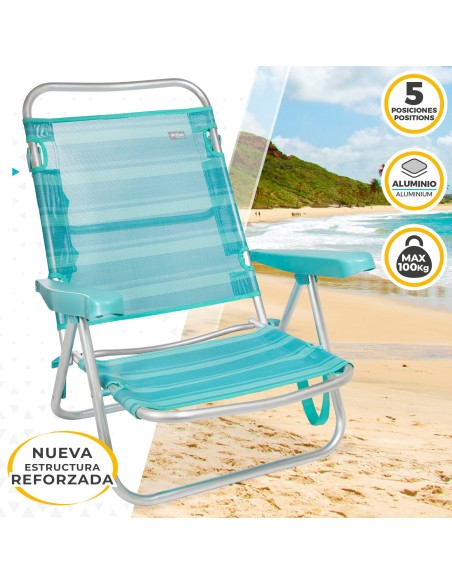 Cadeira dobrável multiposições | Distria