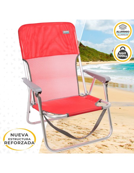 Cadeira de praia dobrável fixa | Distria
