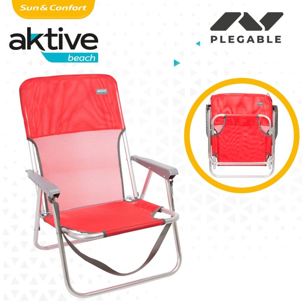 Cadeira de praia dobrável fixa | Distria