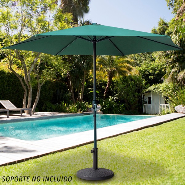 Guarda-sol hexagonal exterior 300 cm | Distria