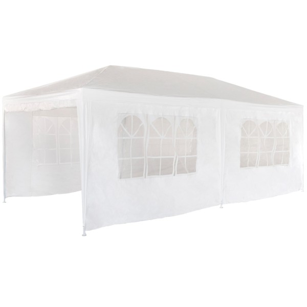 Tenda de jardim dobrável branca | Distria