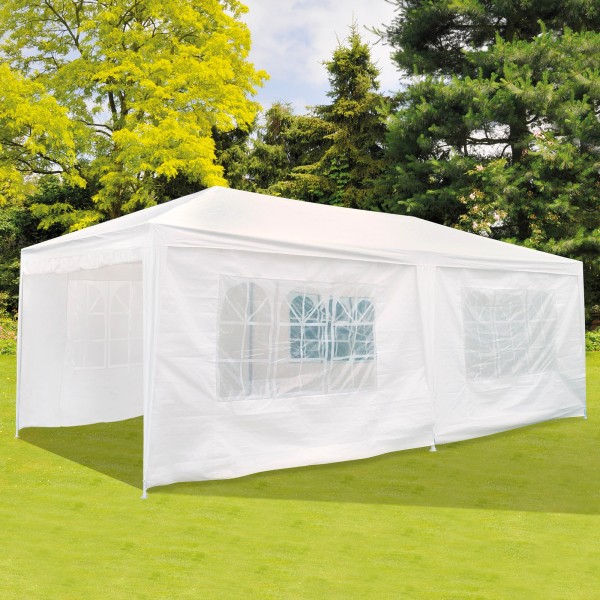 Tenda de jardim dobrável branca | Distria