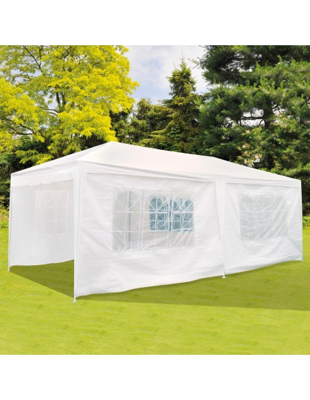 Tenda de jardim dobrável branca | Distria