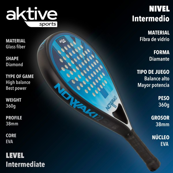 Raquete pádel Power - nível intermediário | Distria