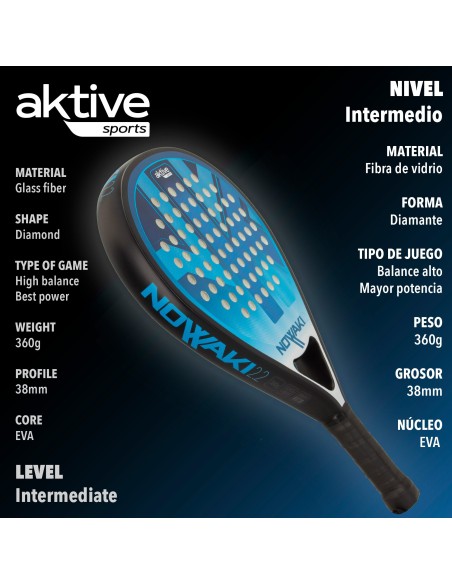 Raquete pádel Power - nível intermediário | Distria