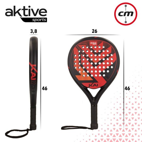Raquete padel controle - Nível intermediário | Distria