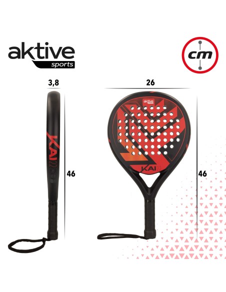Raquete padel controle - Nível intermediário | Distria