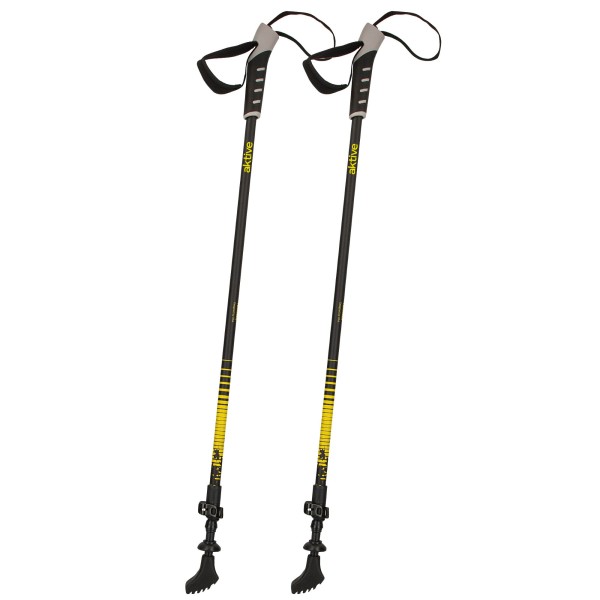 Conjunto de bastões de caminhada 82-135 cm Aktive | Distria