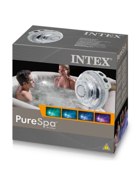 Luz LED hidroelétrica 5 cores para Spa Jets Intex