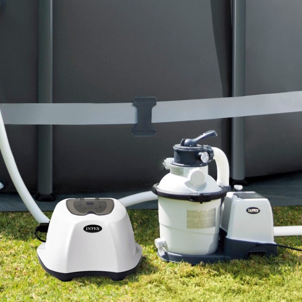 Sistema gerador de Ozono e Clorador salino INTEX | Distria
