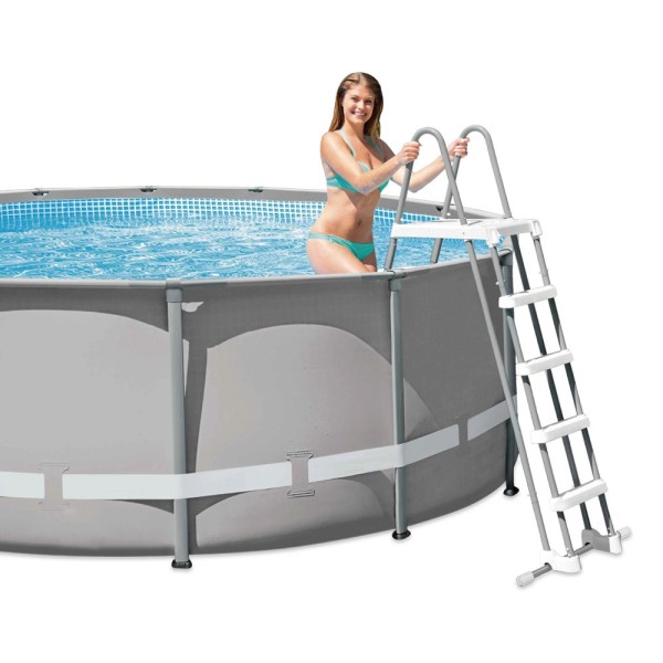 Escada piscina INTEX degraus removíveis 132 cm