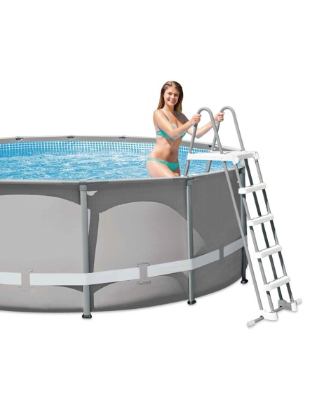 Escada piscina INTEX degraus removíveis 132 cm