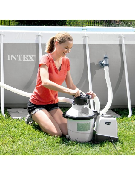 Combo INTEX ECO Purificador de água salgada e clorador | Distria