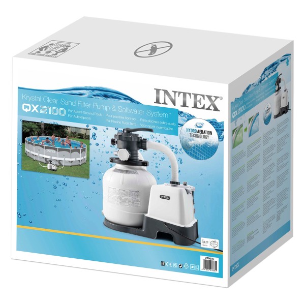 Combo INTEX ECO Purificador de água salgada e clorador | Distria