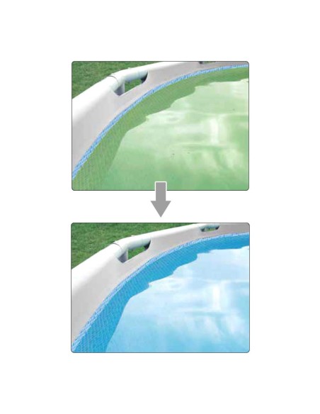 Combo purificador de água salgada e clorador ECO INTEX | Distria