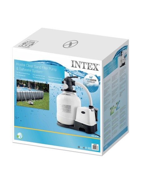Combo purificador de água salgada e clorador ECO INTEX | Distria