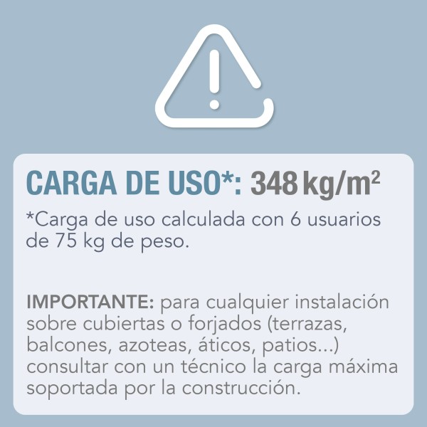 Banheira inflável para 4 pessoas 1.098 litros | distria