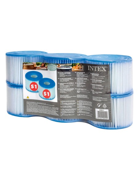 Kit 6 filtros S1 INTEX - Distria.com