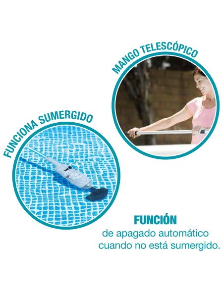 Limpa-fundos piscinas desmontáveis INTEX | Distria