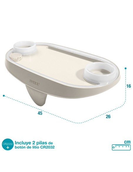 Bandeja de suporte para bebidas | Acessórios para spa INTEX