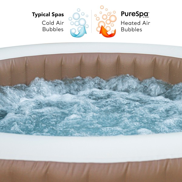 Spa de bolhas insufláveis INTEX 8 pessoas | Distria