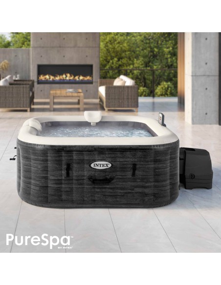 Spa Insuflável INTEX Greystone Deluxe 4 pessoas | Distria