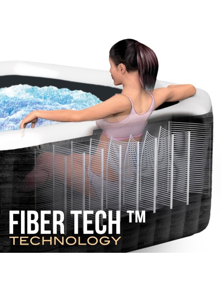 Spa Insuflável INTEX Greystone Deluxe 4 pessoas | Distria