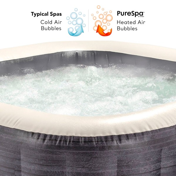 Spa Insuflável INTEX Greystone Deluxe 4 pessoas | Distria