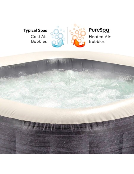 Spa Insuflável INTEX Greystone Deluxe 4 pessoas | Distria
