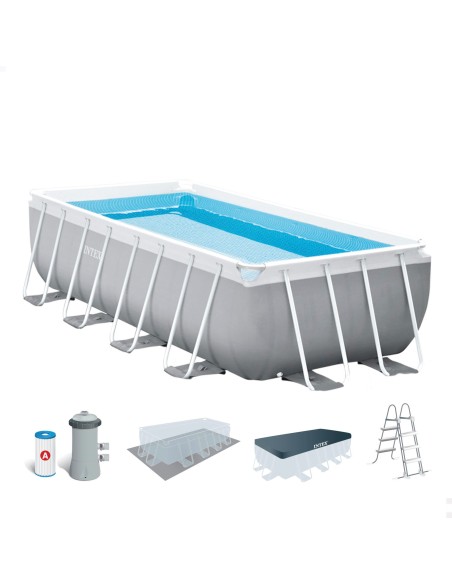 Piscina retangular sem obra · Comprar piscina INTEX