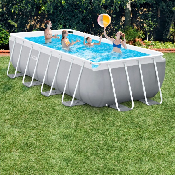 Piscina retangular sem obra · Comprar piscina INTEX