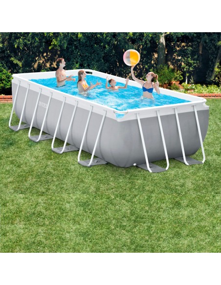 Piscina retangular sem obra · Comprar piscina INTEX