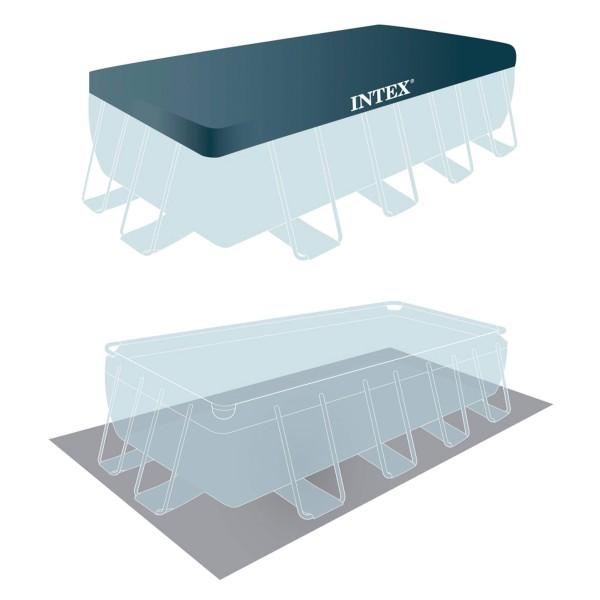 Piscina retangular sem obra · Comprar piscina INTEX