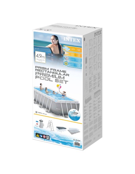 Piscina retangular sem obra · Comprar piscina INTEX