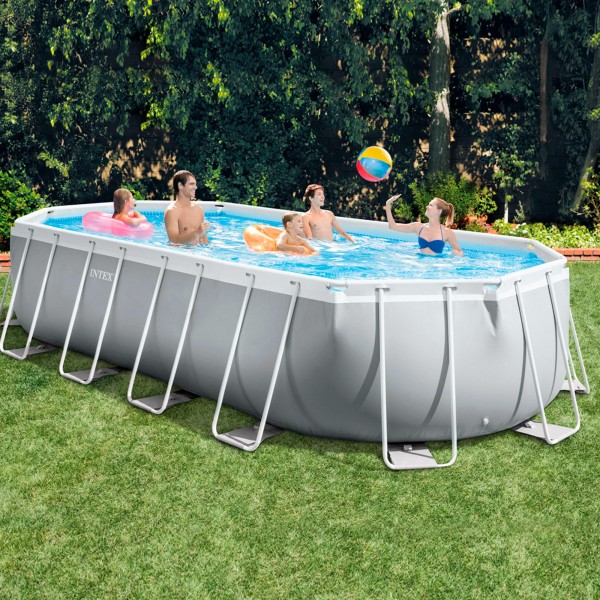 Piscina oval INTEX Prism Frame de 610 metros | Distria