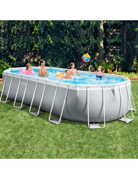 Piscina oval INTEX Prism Frame de 610 metros | Distria
