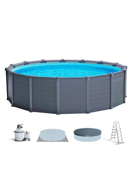 Piscina redonda desmontável INTEX | Piscinas desmontáveis