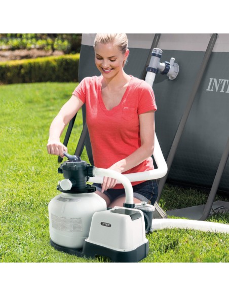 Estação de tratamento de areia INTEX 7.900 litros/hora | Distria