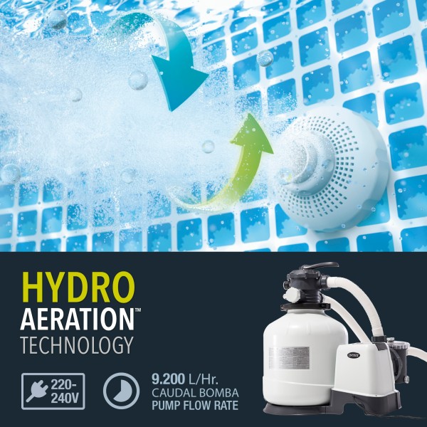 Filtro de areia INTEX para piscinas removíveis | Distria