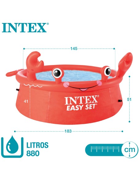 Piscina infantil Caranguejo INTEX - Piscinas Insufláveis| Distria