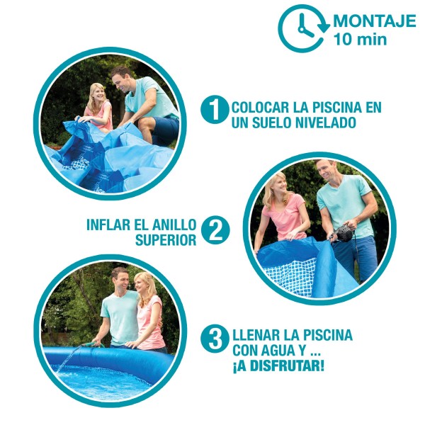 Piscina Easy Set redonda INTEX- Piscinas Insufláveis | Distria