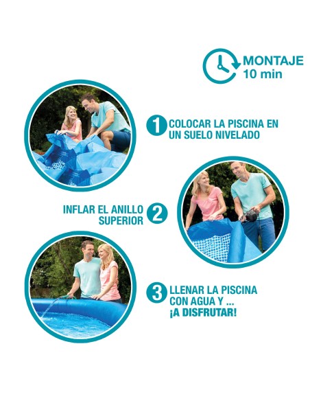 Piscina Easy Set redonda INTEX- Piscinas Insufláveis | Distria