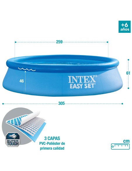 Piscina Easy Set redonda INTEX- Piscinas Insufláveis | Distria
