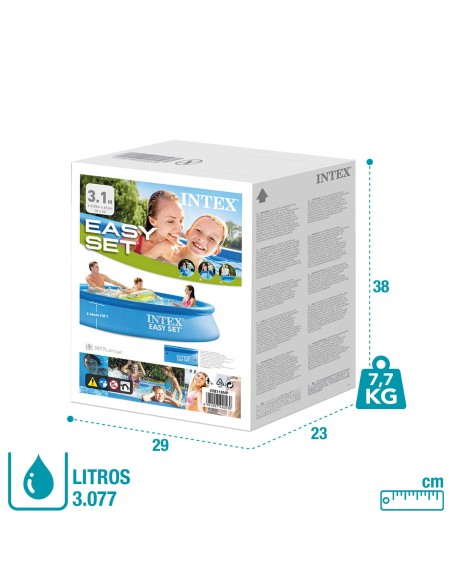 Piscina Easy Set redonda INTEX- Piscinas Insufláveis | Distria