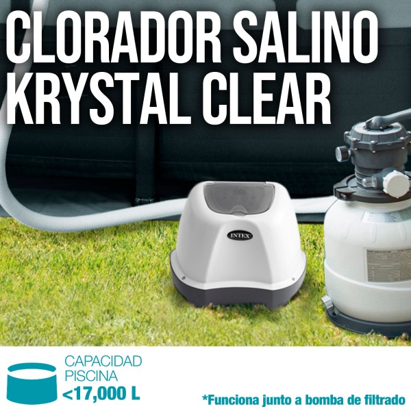 Clorador de sal INTEX- Manutenção Piscinas | Distria